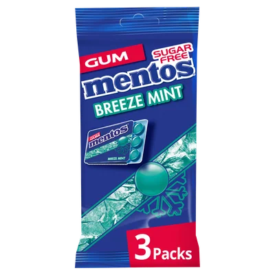 Mentos Gum Breeze mint