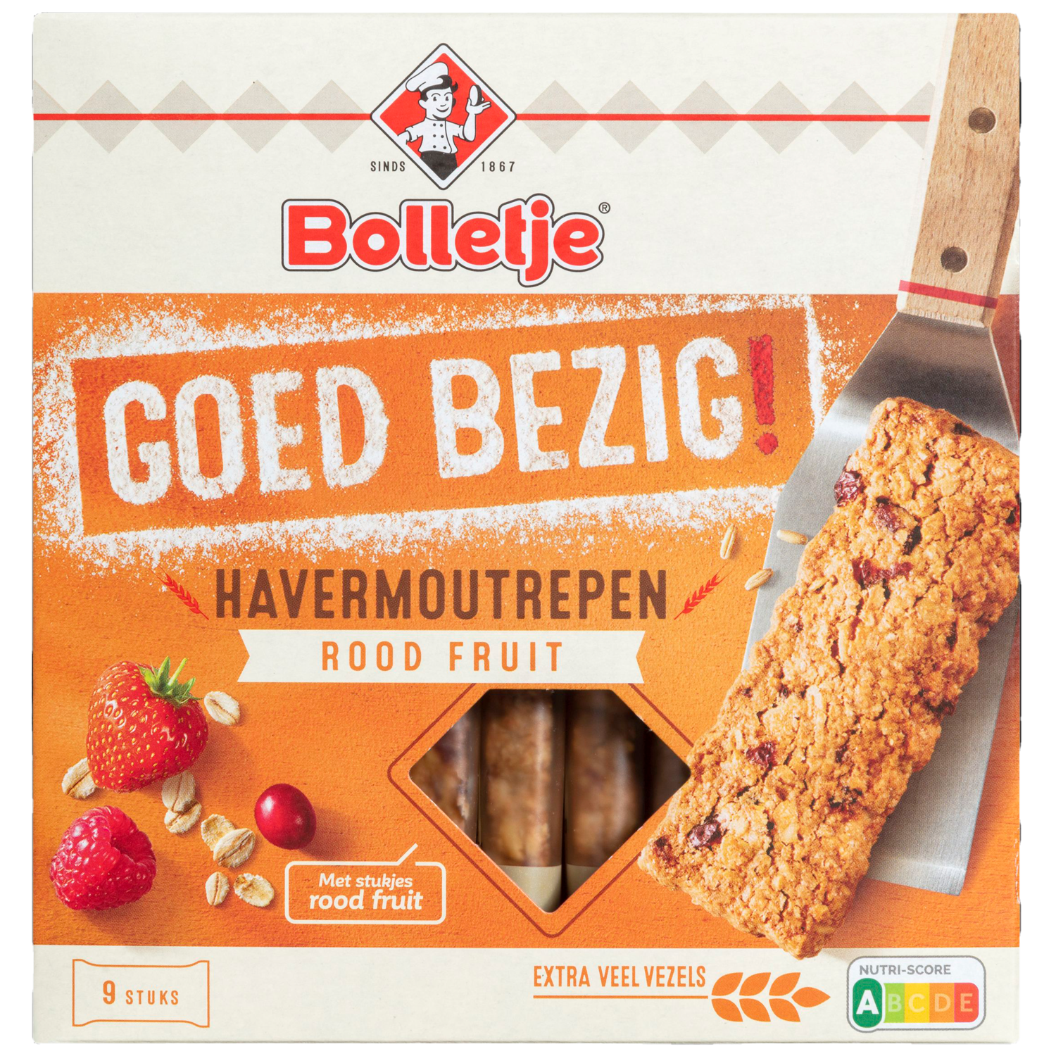 Bolletje Goed bezig graanrepen cranberry