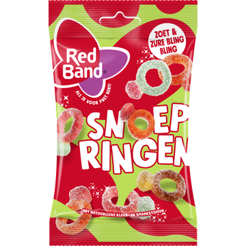 Red Band Snoepringen zoet & zuur