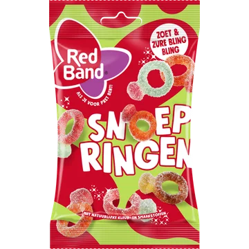 Red Band Snoepringen zoet & zuur