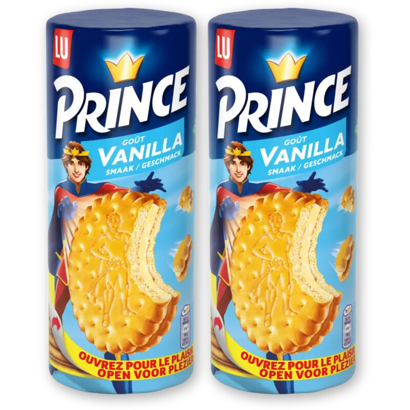 LU Prince vanille smaak 2-pack