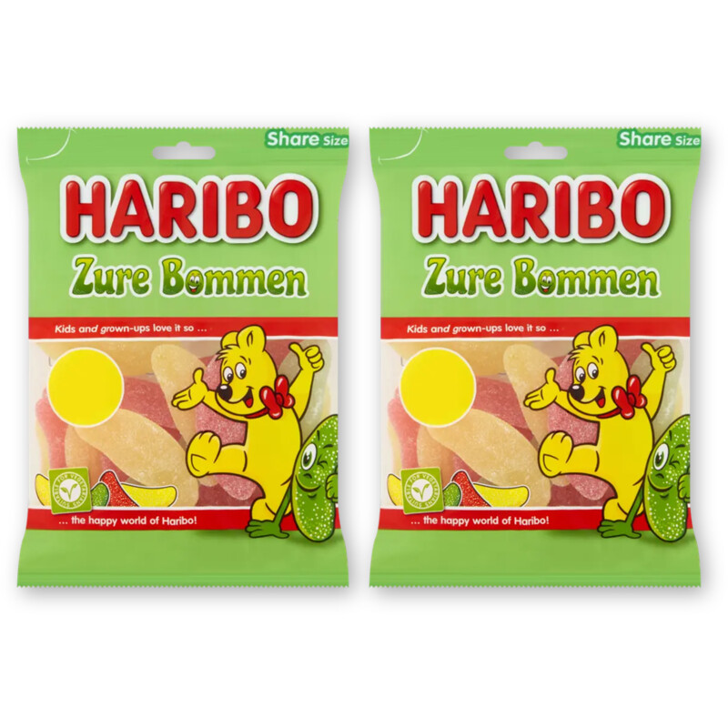 Haribo Zure bommen 2-pack