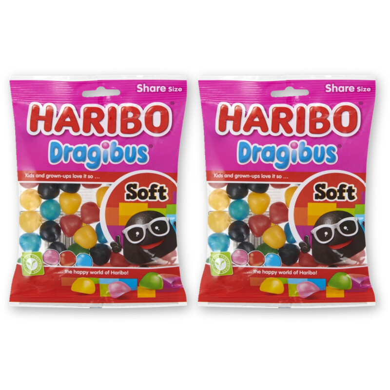 Haribo Dragibus soft 2-pack