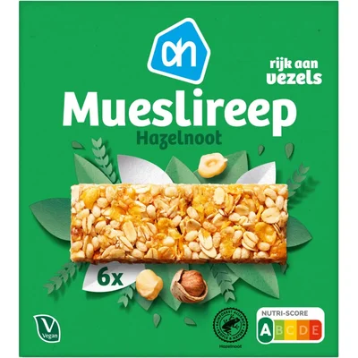 AH Mueslireep hazelnoot
