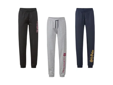 Heren joggingbroek met print op het been