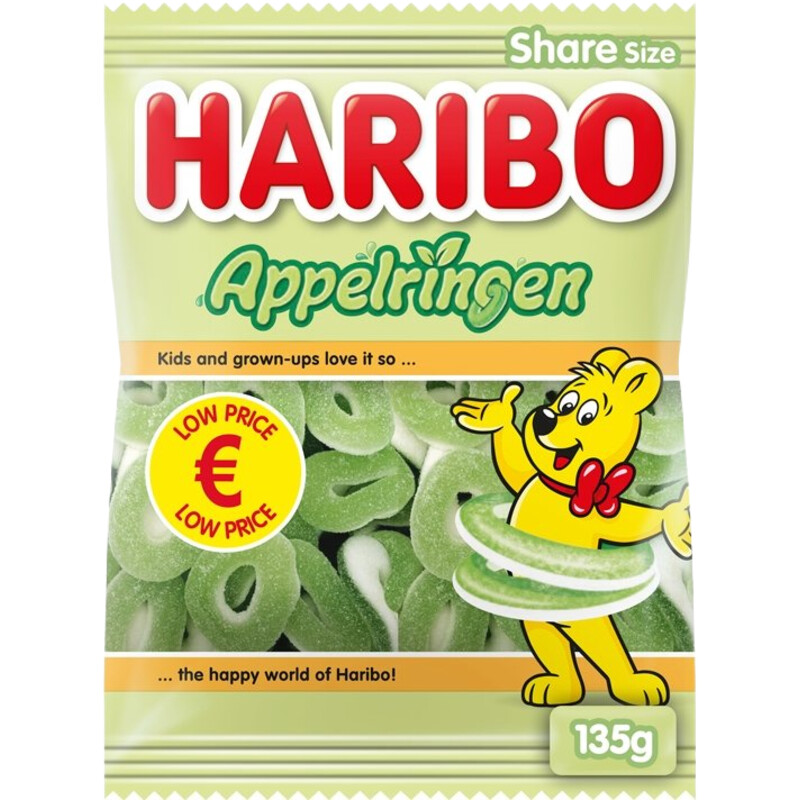 Haribo Appelringen zuur