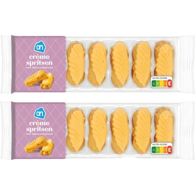 AH Crème spritsen met advocaatsmaak 2-pack