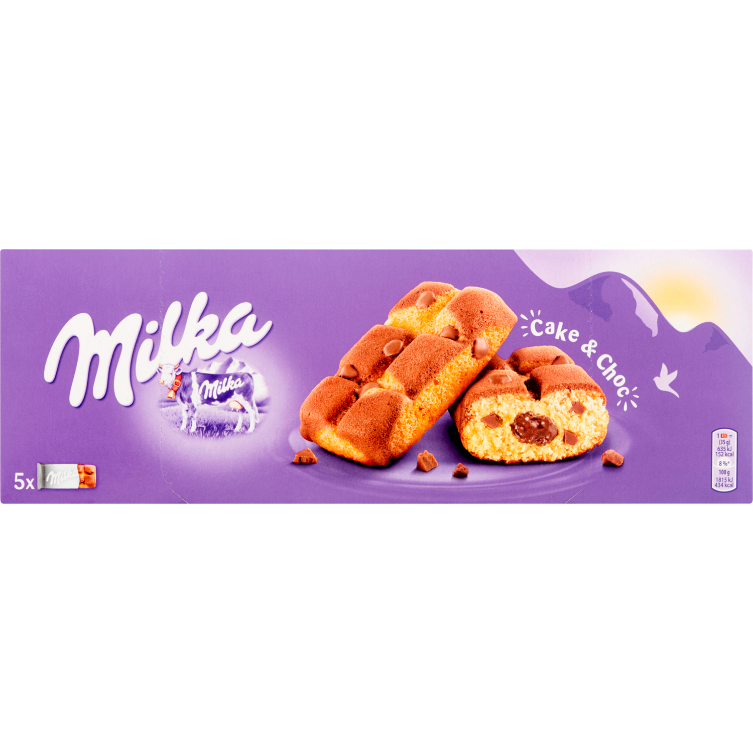 Milka Cake & choc soft chocolade cakejes