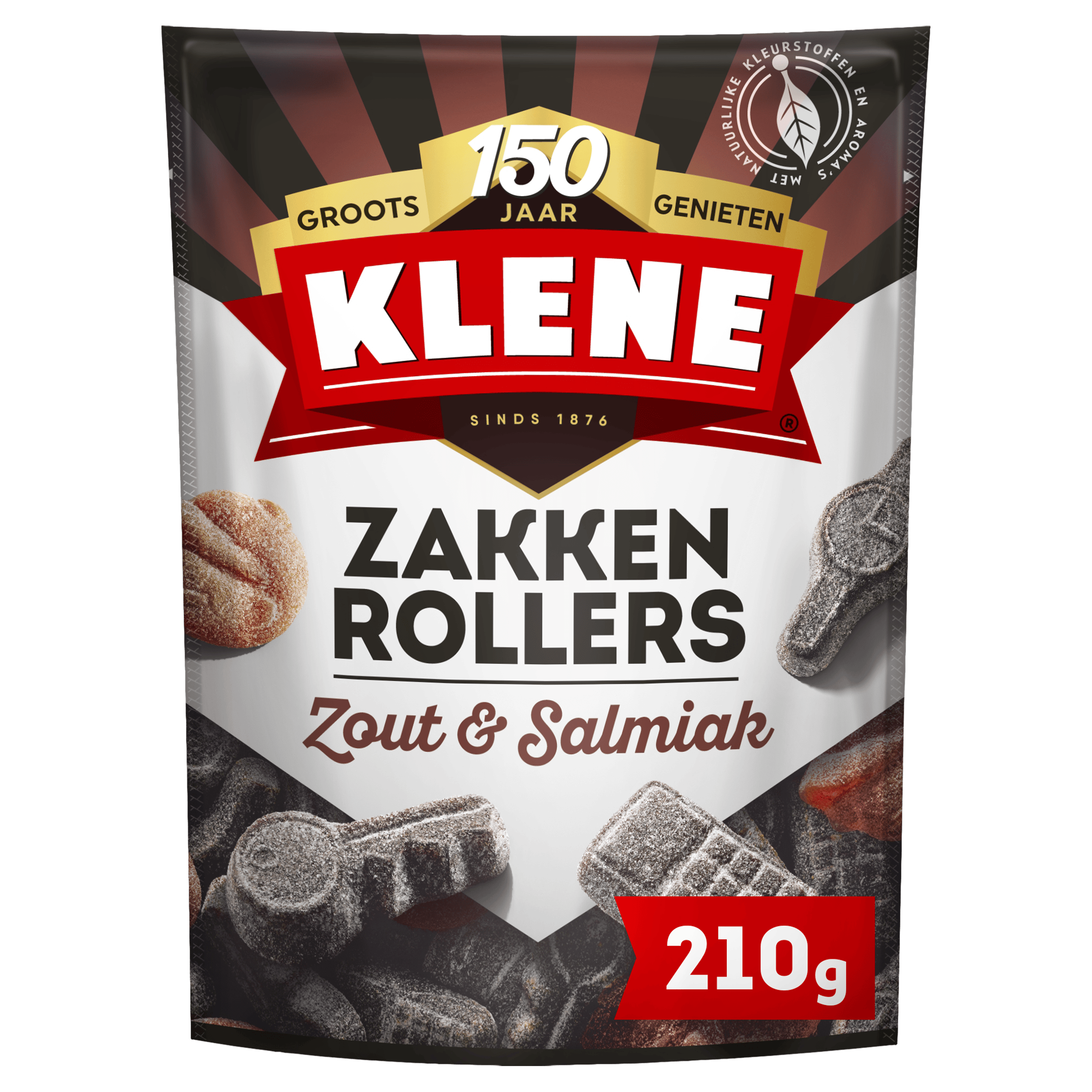 Klene Zakkenrollers zout & salmiak