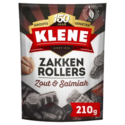 Klene Zakkenrollers zout & salmiak