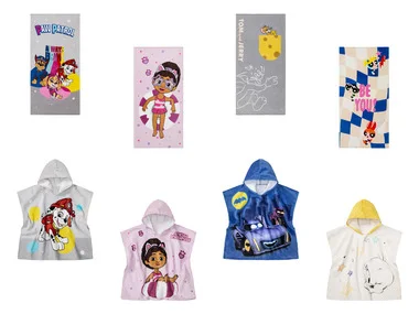 Strandhanddoek / kinderen strandponcho