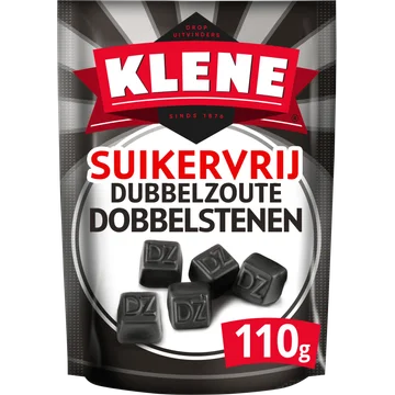 Klene Suikervrij dubbelzoute dobbelstenen