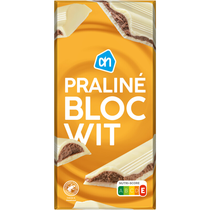 AH Praliné bloc wit