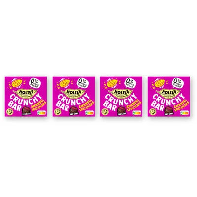 Holie's Crunchy bar amandel speculaas 4-pack