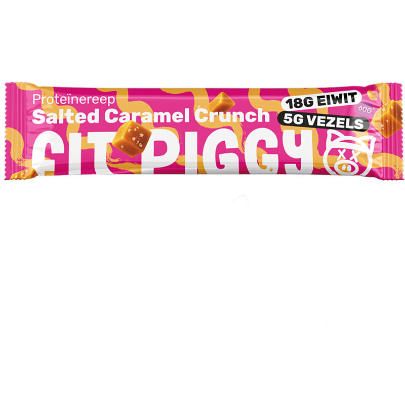 Fit Piggy Proteïnereep salted caramel crunch
