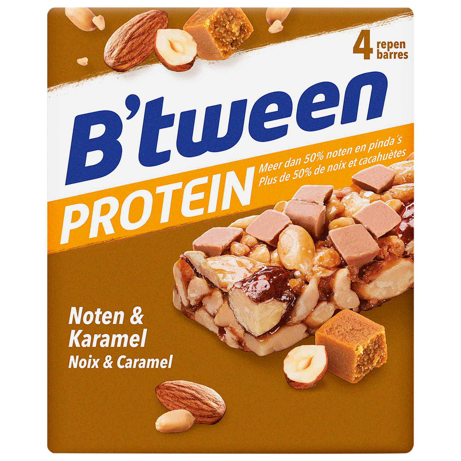 Hero B'tween protein noten & karamel