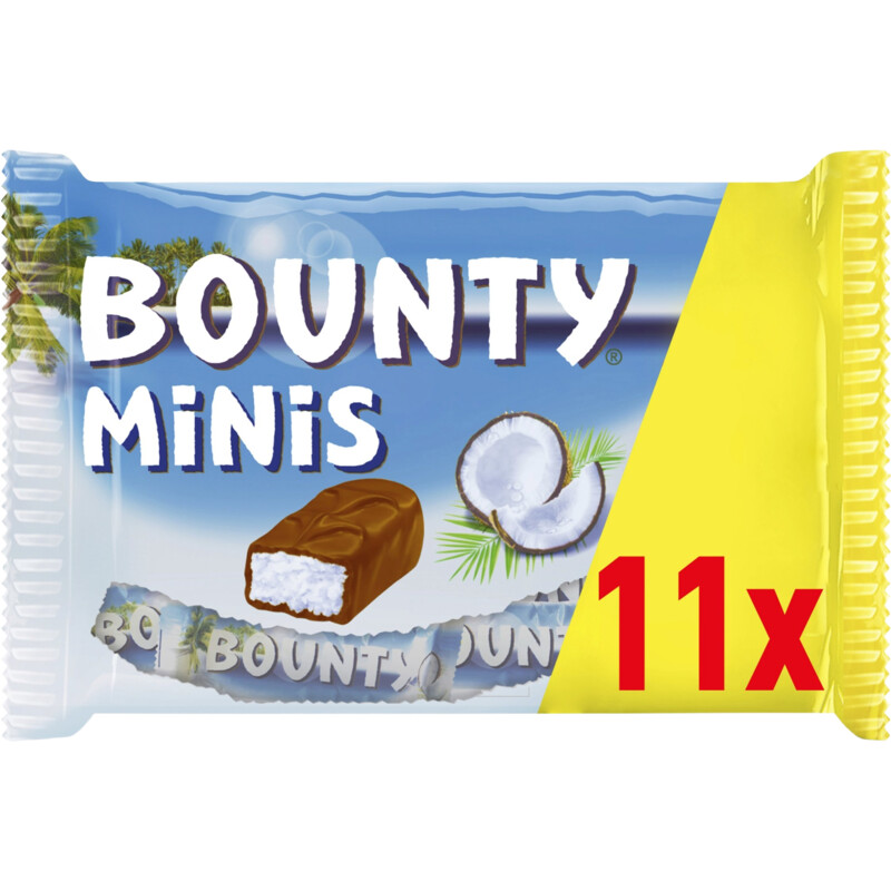 Bounty Minis repen uitdeelzak