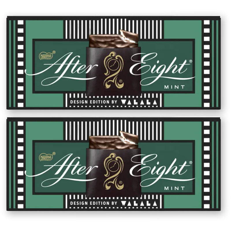 After Eight Pure chocolade pralines pepermunt 2-pack