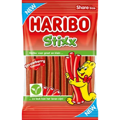 Haribo Stixx strawberry