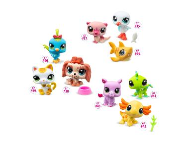 Bandai Littlest Pet Shop Pet Trio Collecter Tube