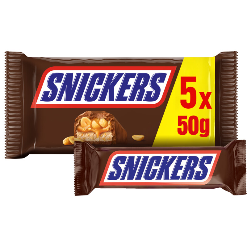 Snickers Chocolade reep 5-pack