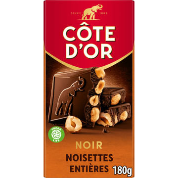 Côte d'Or Reep puur hele hazelnoot