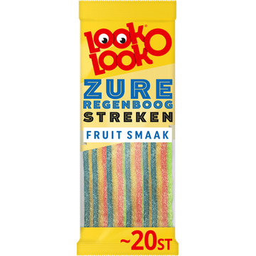Look-O-Look Zure regenboog streken fruitsmaak