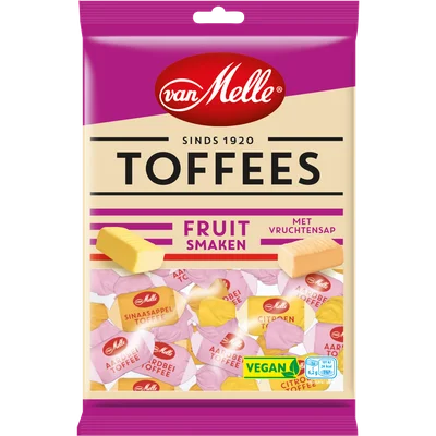Van Melle Toffees fruit smaken