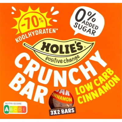 Holie's Crunchy bar low carb cinnamon