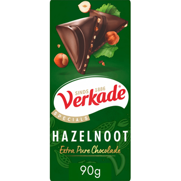 Verkade Specials hazelnoot extra pure chocolade