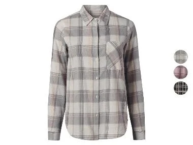 esmara® Flanellen dames blouse