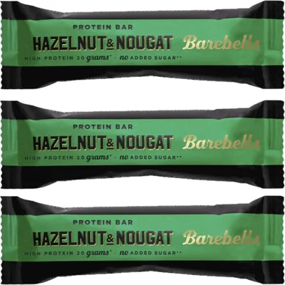 Barebells Hazelnut & Nougat 3-pack