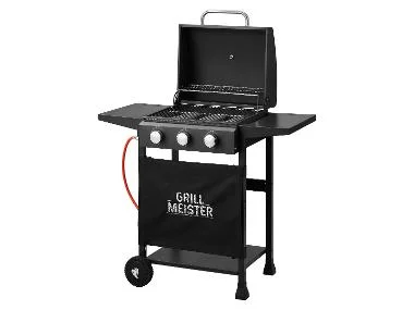 GRILLMEISTER Gas-BBQ 3 branders