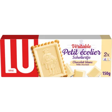 LU Scholiertje witte chocolade