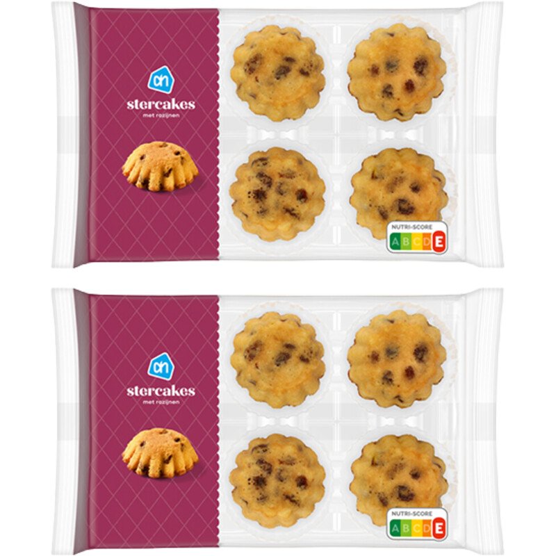 AH Stercakes rozijn 2-pack