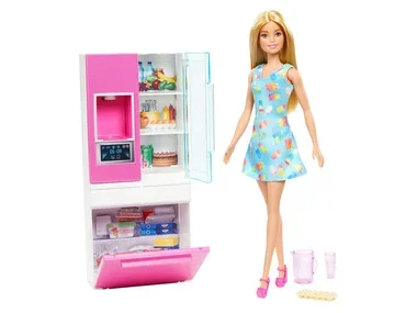 Barbie Keuken- & koelkastset
