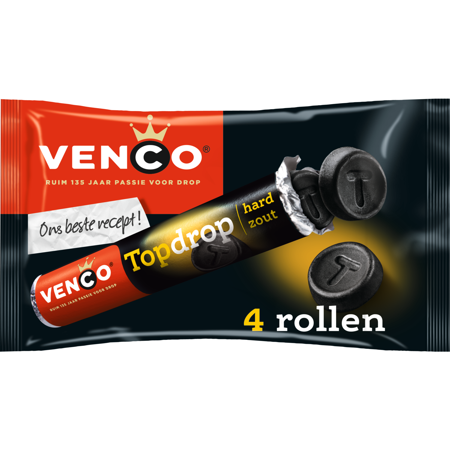 Venco Topdrop hard zout 4-pack