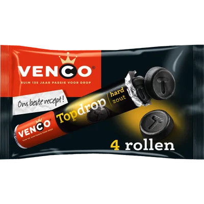 Venco Topdrop hard zout 4-pack