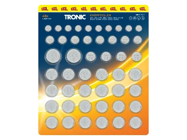 TRONIC® Knoopcelbatterijen