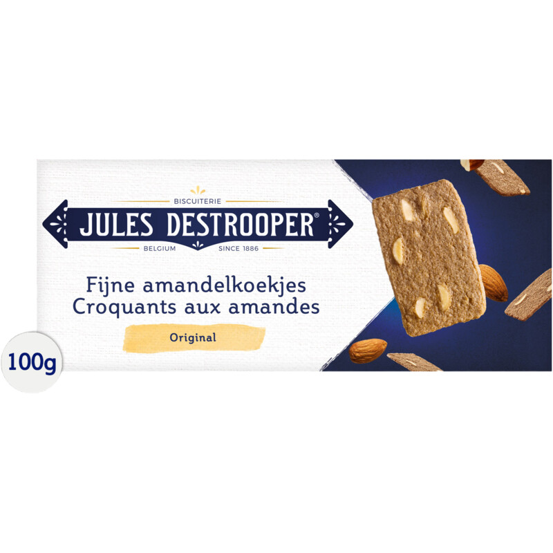 Jules Destrooper Fijne amandelkoekjes original