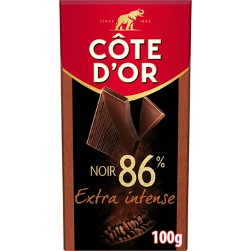 Côte d'Or Chocolade reep extra intense puur 86%
