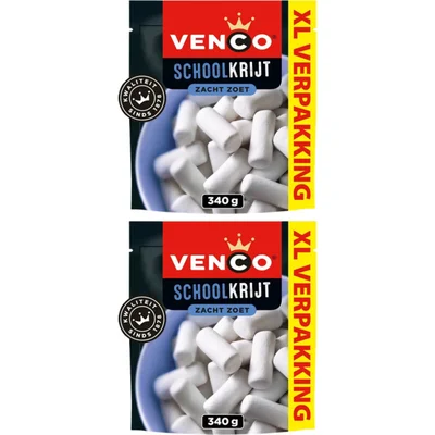 Venco Schoolkrijt XL 2-pack