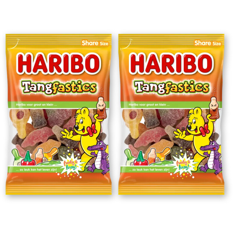 Haribo Tangfastics zuur 2-pack