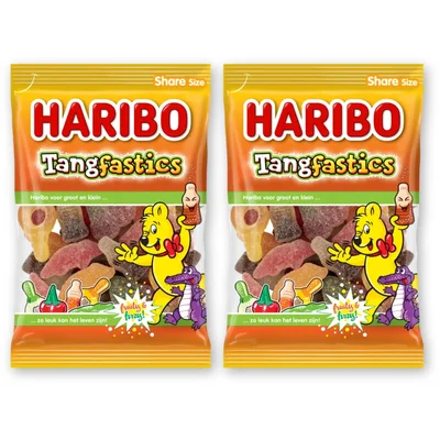 Haribo Tangfastics zuur 2-pack