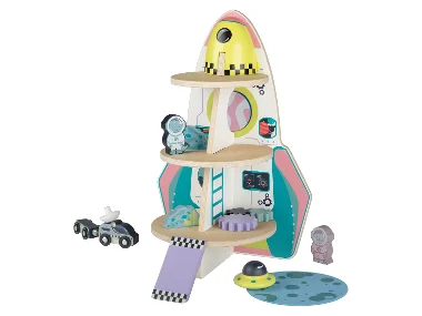 Playtive Houten speelgoed raket