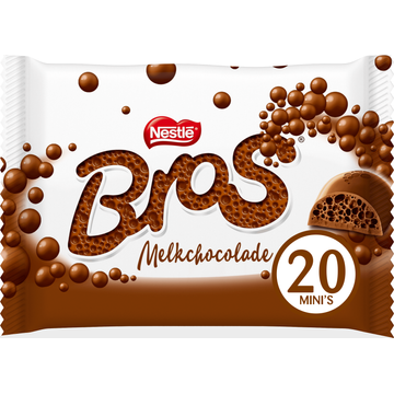 Bros Mini melkchocolade uitdeelzak