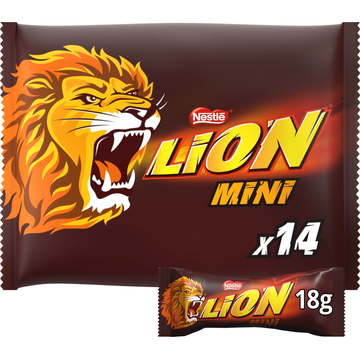 Lion Mini melkchocolade uitdeelzak