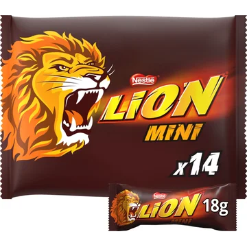 Lion Mini melkchocolade uitdeelzak