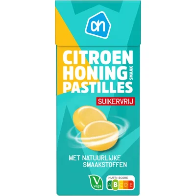 AH Citroen honing pastilles suikervrij