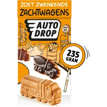 Autodrop Zoet zwenkende zachtwagens